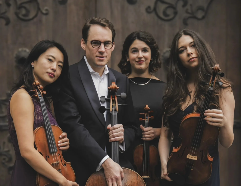 Doric String Quartet, 2 recitals at Trinity College, Oxford, 29 November 2026, 2.30pm and 7.30pm
