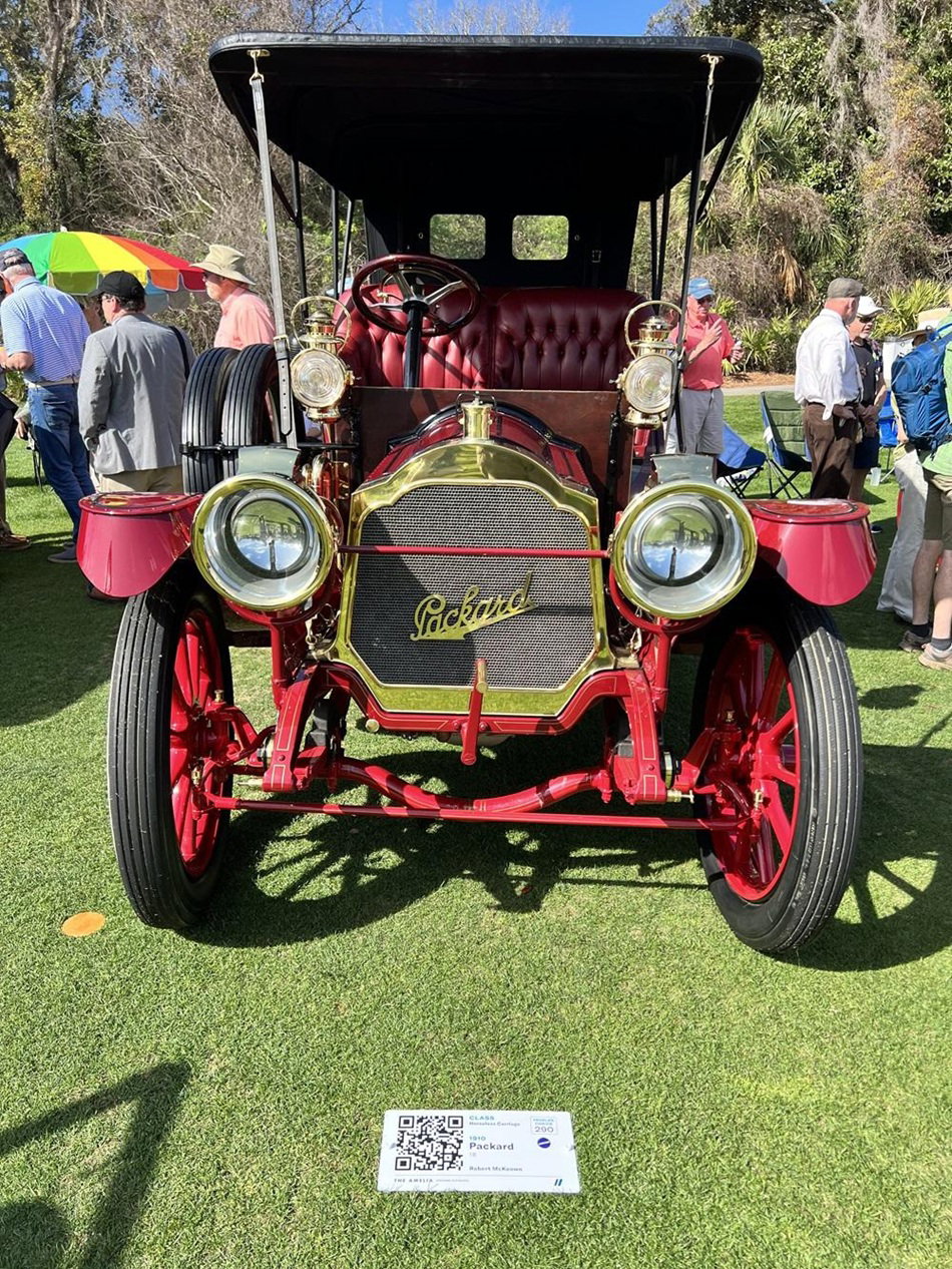 Cory Carnley Captures 1910 Packard at Car Show