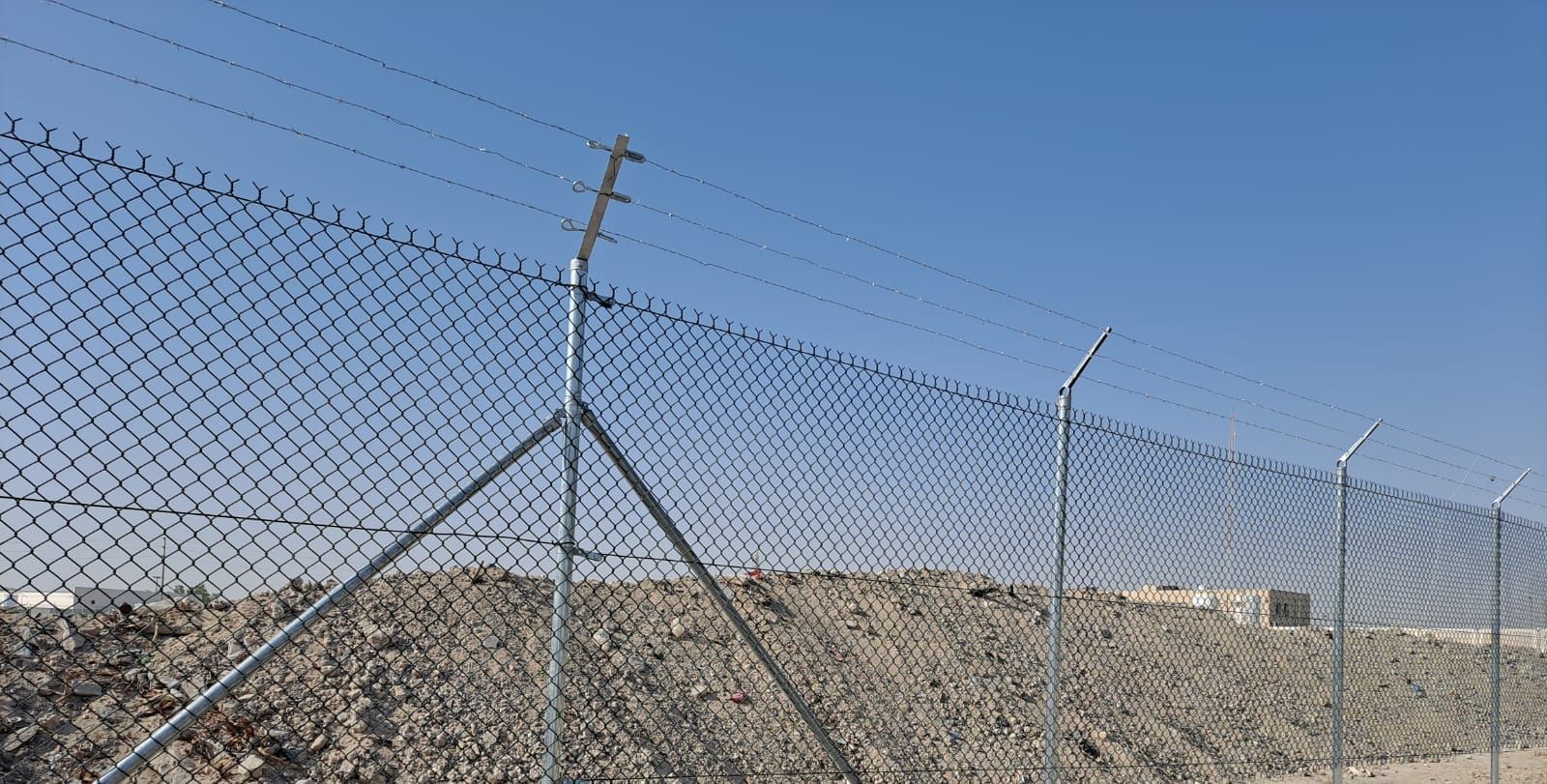 تركيب شبك مجلفن ارتفاع 3متر