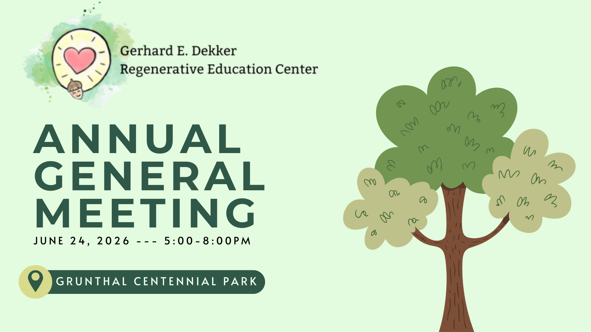 2026 GEDREC AGM