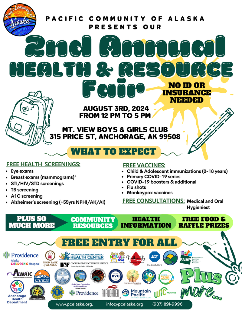 2nd Annual Health & Resource Fair