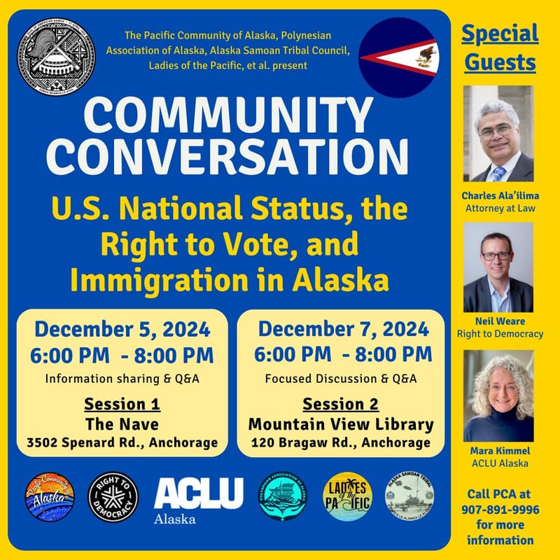 U.S National Status, Rights to Vote & Immigration in Alaska