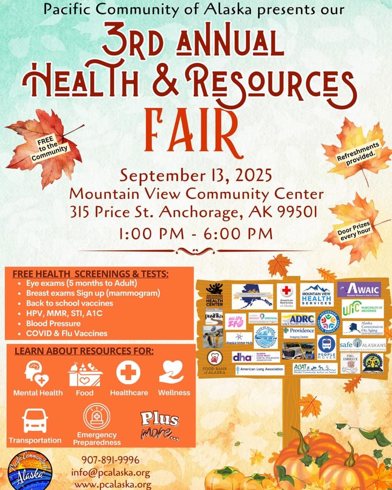 3rd Annual Health & Resources Fair