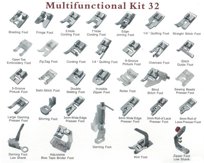 West Valley NG Specialty sewing feet