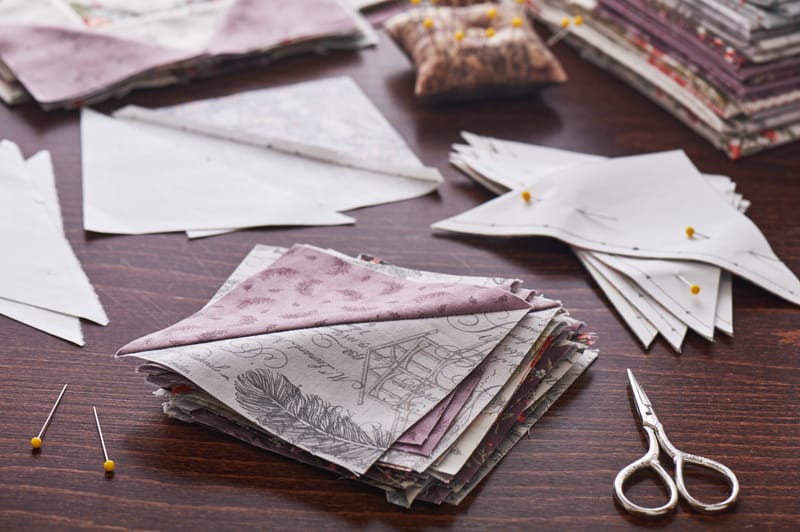 Sew Vintage NG Paper Piecing Houses