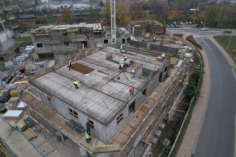 Wykonanie konstrukcji żelbetowej