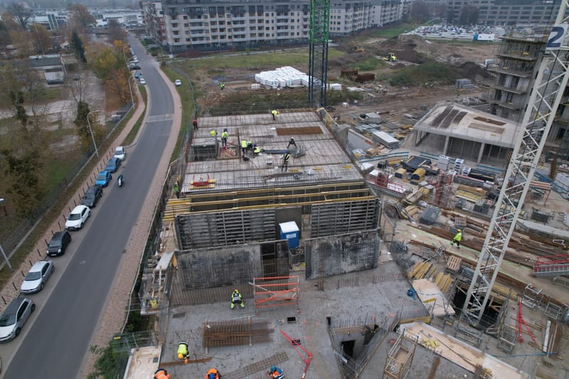 Wykonanie konstrukcji żelbetowej