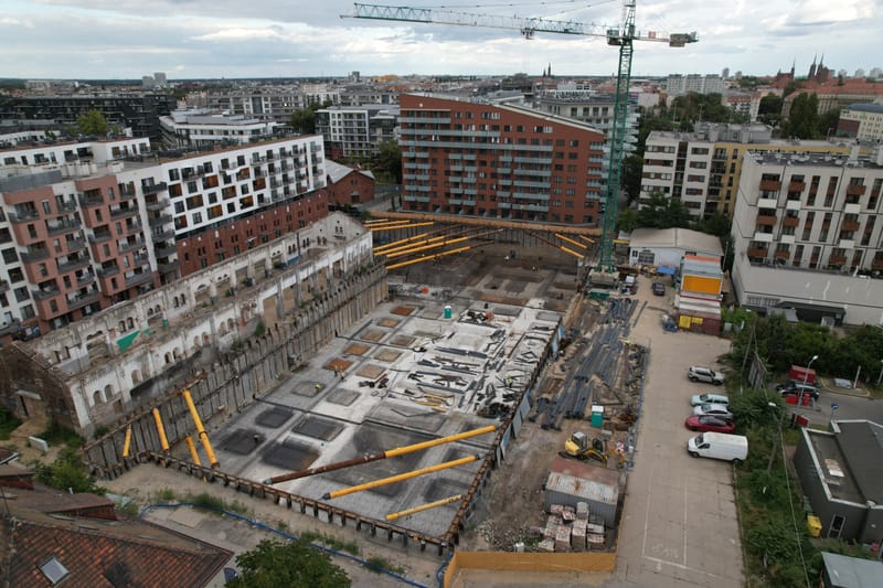 Wykonanie konstrukcji żelbetowo-murowej