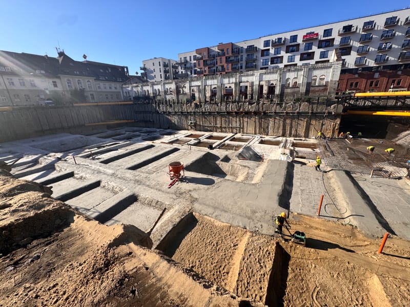 Wykonanie konstrukcji żelbetowo-murowej