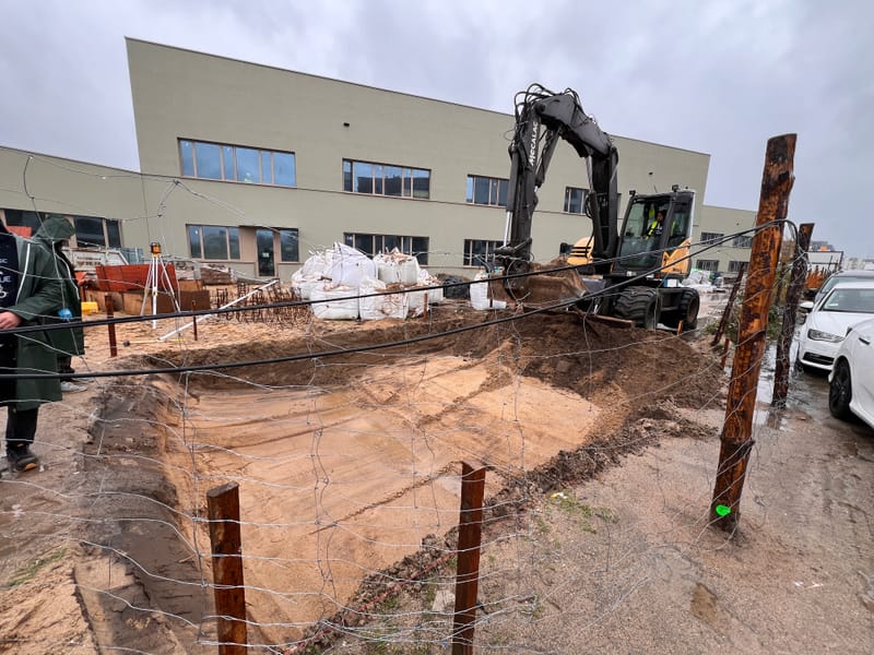 Wykonanie ław i stóp fundamentowych.