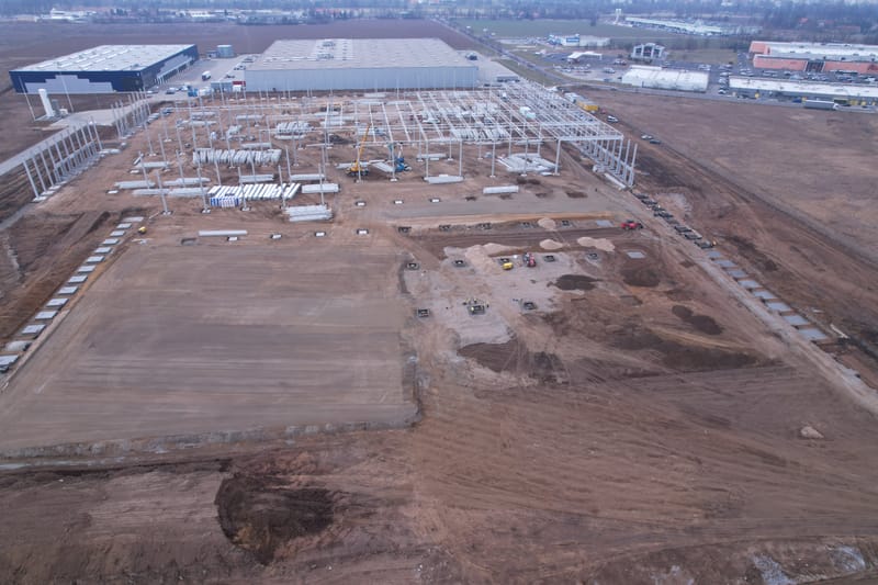 Wykonanie stóp fundamentowych.