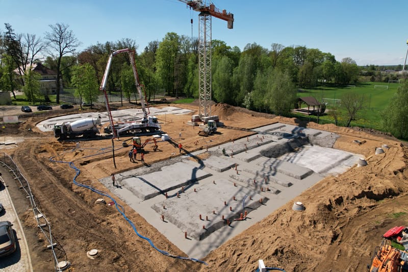 Wykonanie konstrukcji żelbetowo-murowej wraz z izolacjami