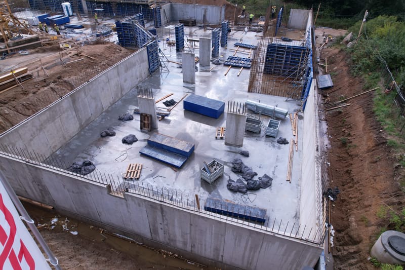 Wykonanie konstrukcji żelbetowo-murowej