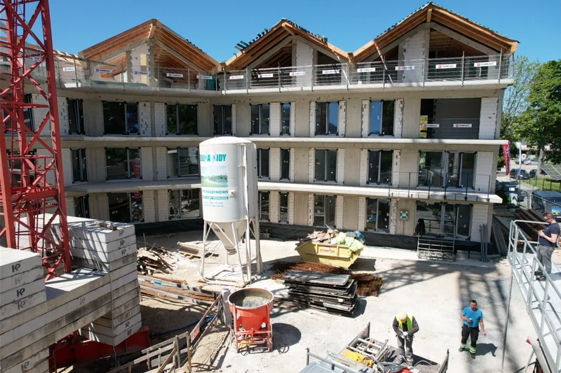 Wykonanie konstrukcji żelbetowo-murowej