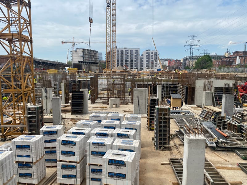 Wykonanie konstrukcji żelbetowo-murowej