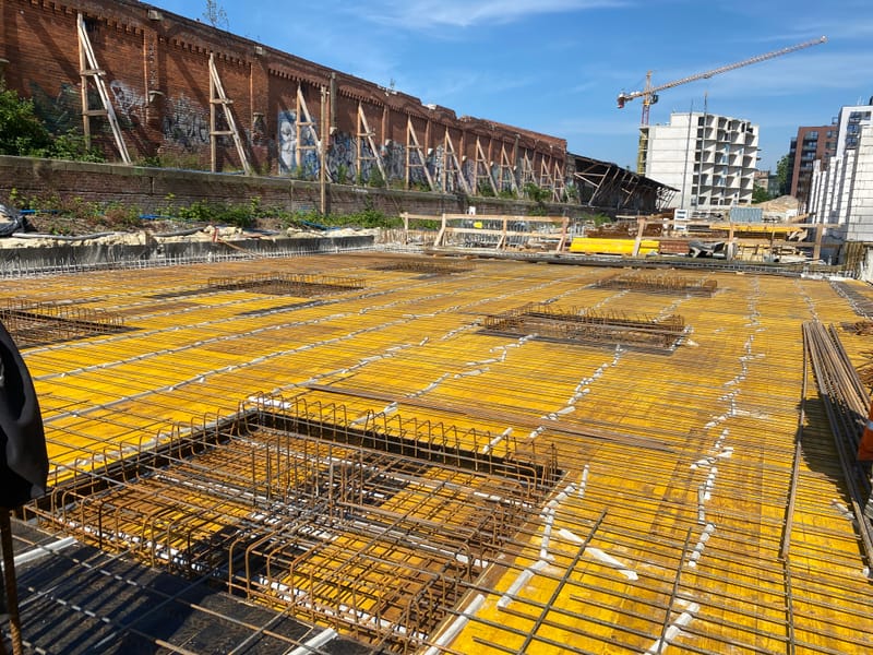 Wykonanie konstrukcji żelbetowo-murowej