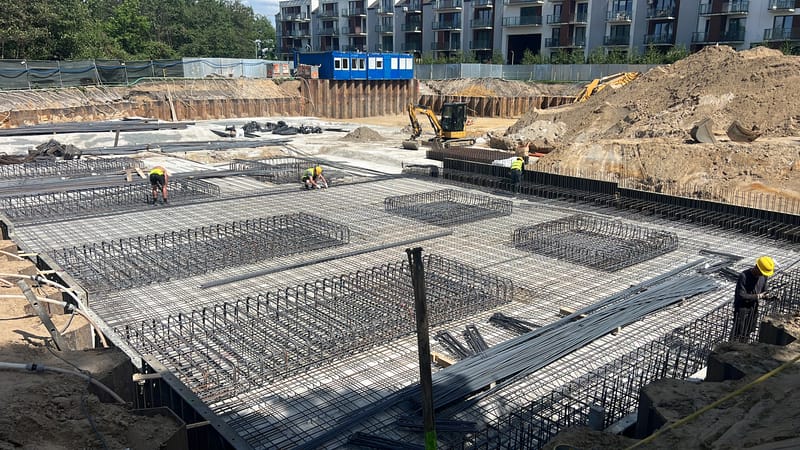 Wykonanie konstrukcji żelbetowo-murowej