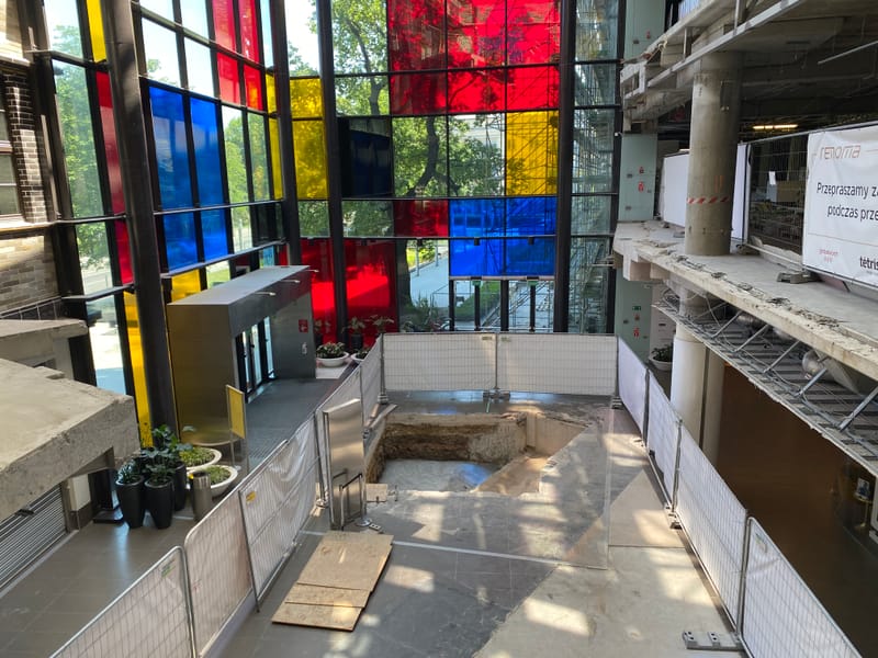 Prace konstrukcyjne żelbetowe na działającym obiekcie