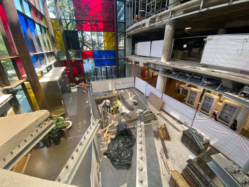 Prace konstrukcyjne żelbetowe na działającym obiekcie