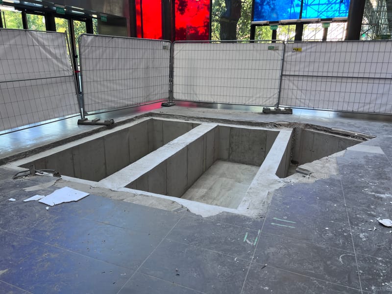 Prace konstrukcyjne żelbetowe na działającym obiekcie