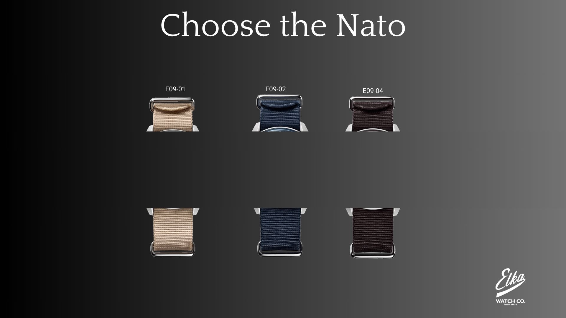 Chose a Nato Strap