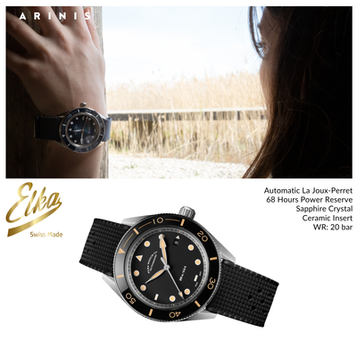 The Spirit of Lake Neuchâtel: Unveiling the ELKA Arinis Diver's Watch