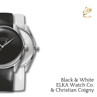 Noir et blanc par Elka Watch
