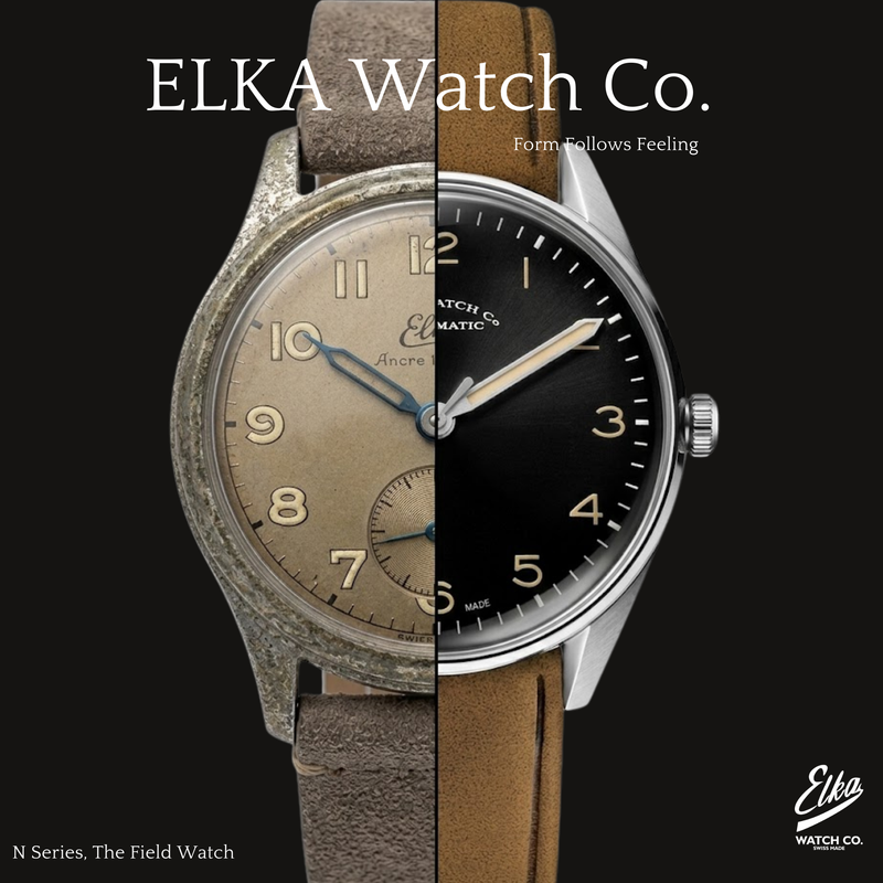Elka Details the History and Heritage of the N-Series Field Watch