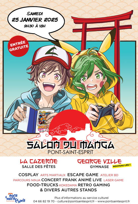 Salon du Manga 2025 Pont St Esprit - le 25/01/25