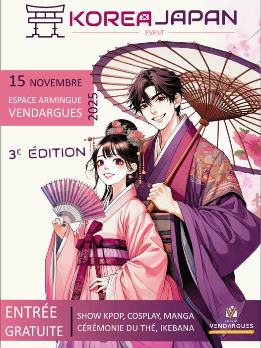 3ème Edition de la "Korea Japan Event" - le 15/11/25