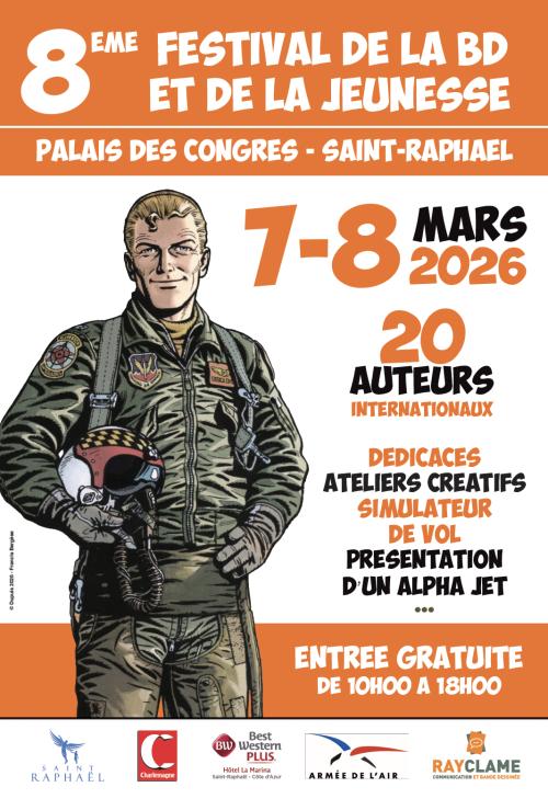 8ème Festival de la BD et de la Jeunesse de St Raphael - Les 07 et 08/03/2026