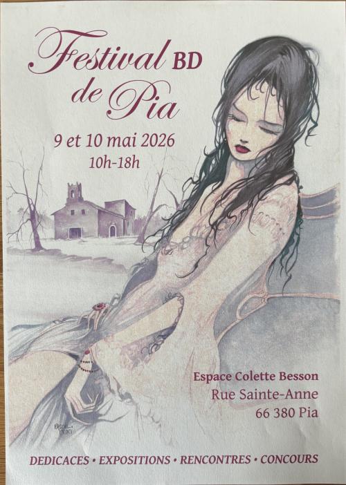 Festival BD de Pia - Les 09 et 10/05/2026