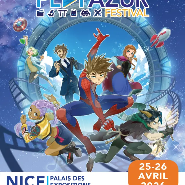 Play Azur Festival 2026, les 25 et 26/04/26.