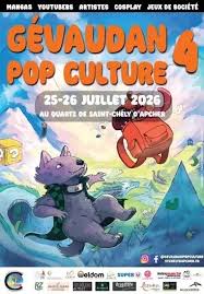 4ème Gévaudan Pop Culture, les 25 et 26/07/26
