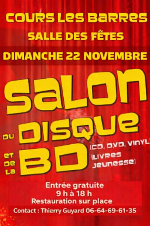 Salon du Disque et BD des portes du Berry - 22/11/2026