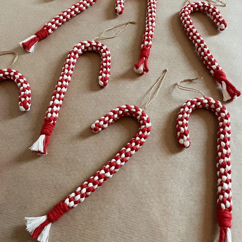 Makramé karácsonyi nyalóka készítő workshop