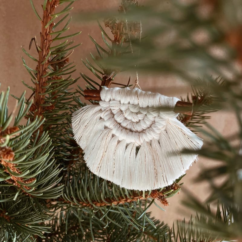 Makramé fahéjas karácsonyfadísz készítő workshop