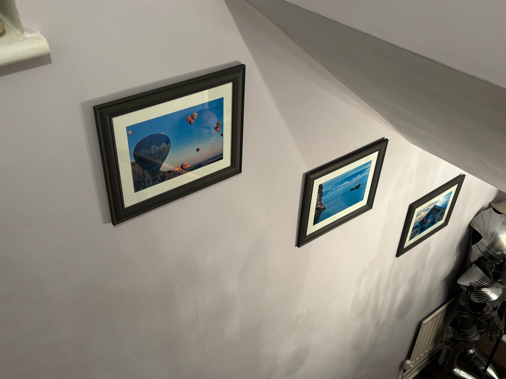 Photography size 210mm x 297mm with mount displayed in A3 frame.