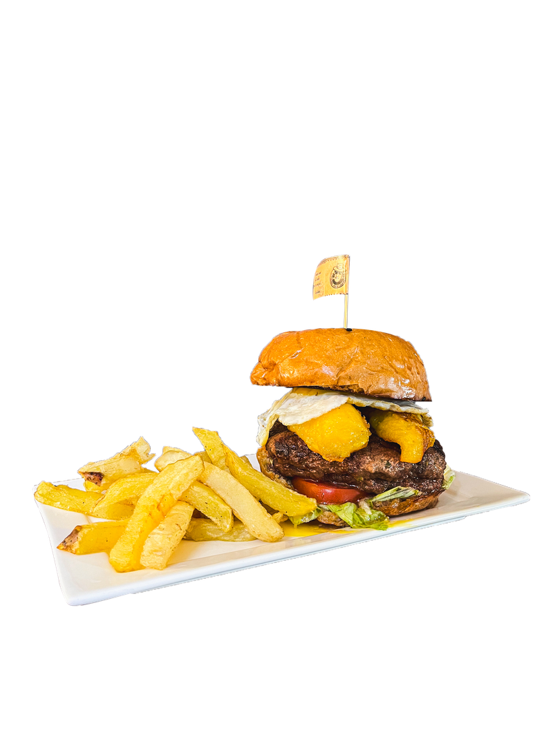 HAMBURGUESA A LO POBRE