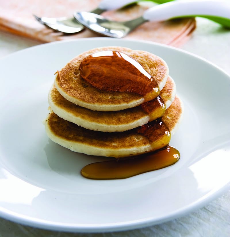 PANQUEQUES CON SIROPE