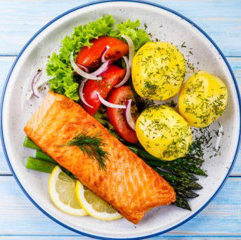 SALMON NORUEGO A LA PLANCHA