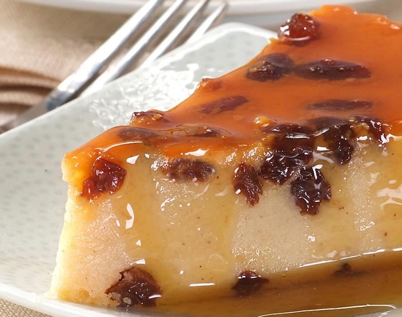 TARTA DE PAN CON MIEL