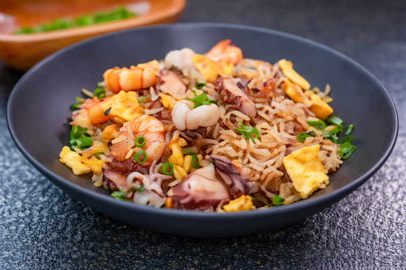 ARROZ CHAUFA DE MARISCOS