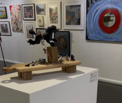 Rescue Dog Sculpture