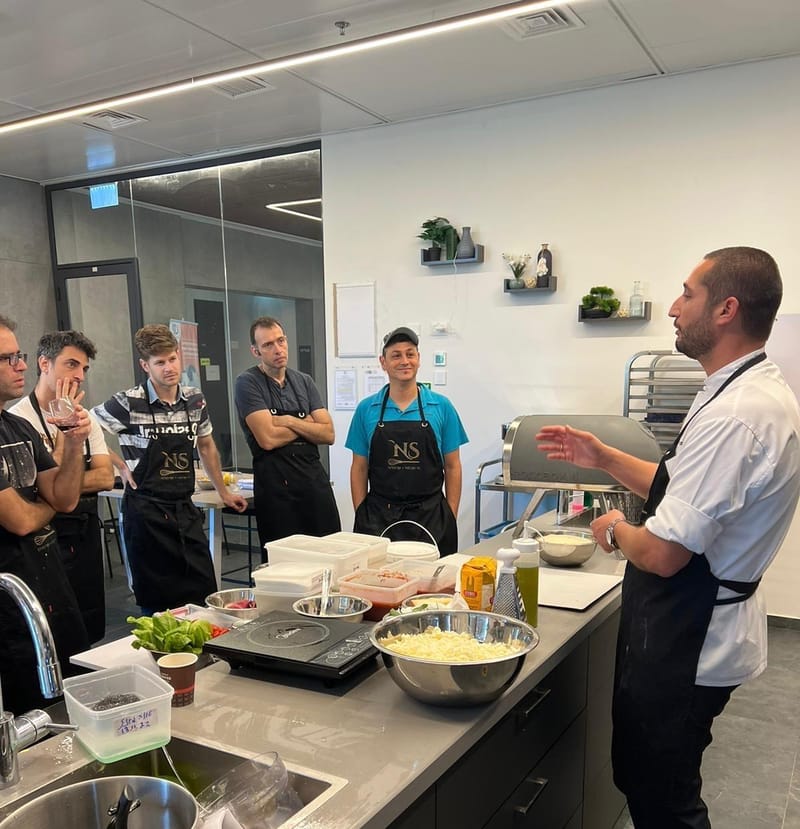 חגיגת פיצות מהטאבון