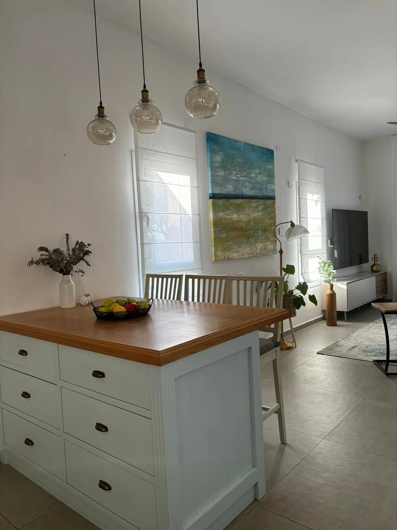 הום סטיילינג לחלל ציבורי בבית בפרדס חנה משפחת לוי