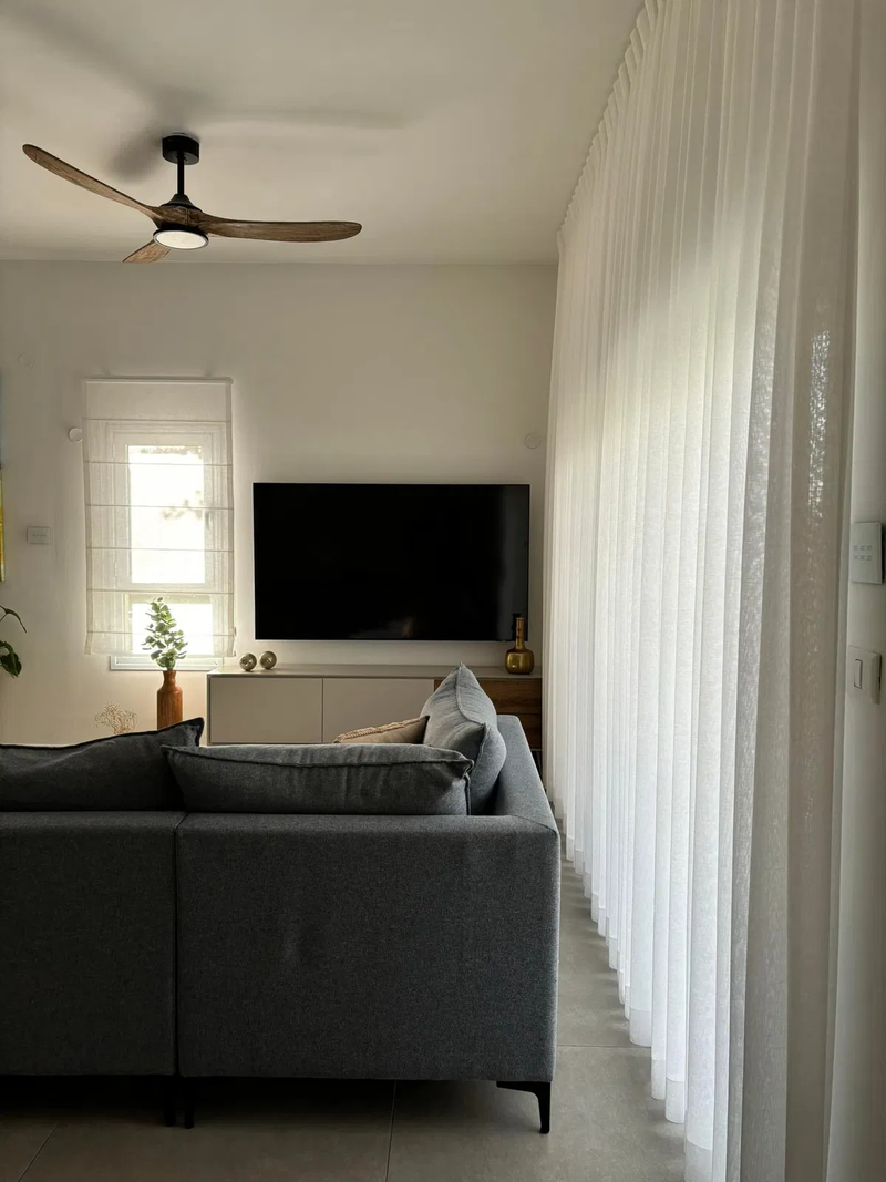 הום סטיילינג לחלל ציבורי בבית בפרדס חנה משפחת לוי