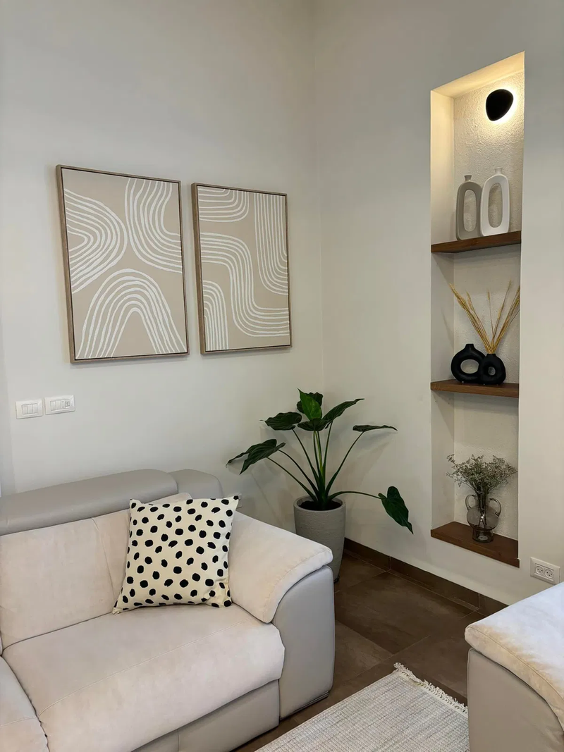 שדרוג חלל ציבורי בבית באחוזת ברק משפחת רוזנברג