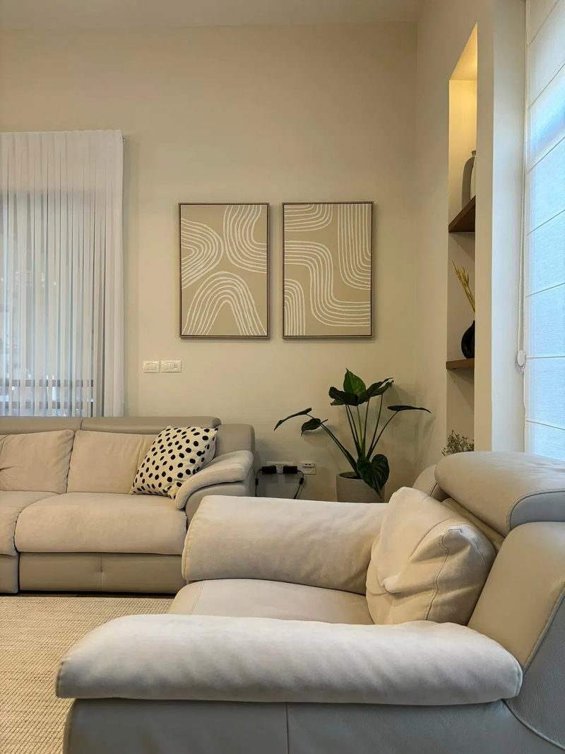 שדרוג חלל ציבורי בבית באחוזת ברק משפחת רוזנברג