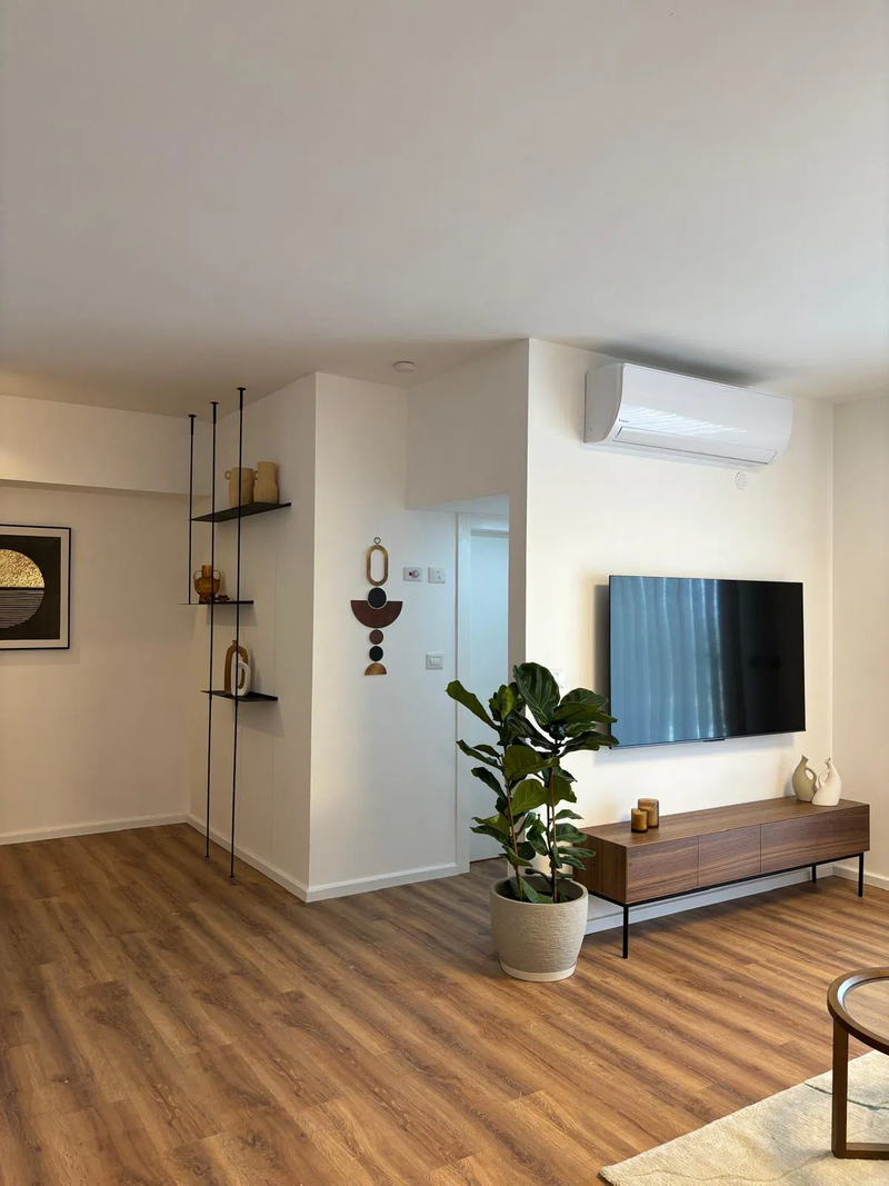 הום סטיילינג לדירת קבלן בנהריה -אסף אלמליח